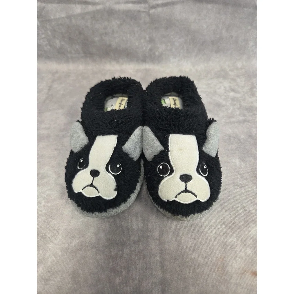 Toddler Panda Bear Slippers SZ-9M BLK